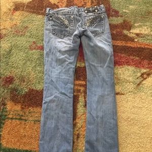 Miss me jeans size 26 straight leg